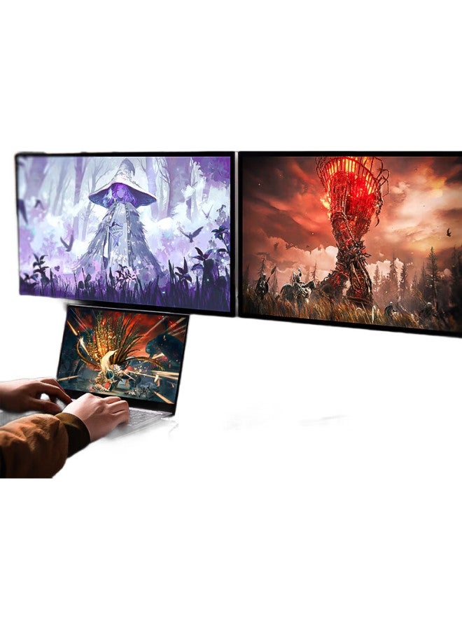 DOCKCASE Multi-Port Docking Station With Screen, Smart Type-C Expansion Dock With U2 Card Slot, Gigabit Ethernet Port, Usb3.2 Desktop Expansion Dock, Hdmi Converter, 8K Screen Mirroring, Compatible With Apple M1 Laptops - Image 2