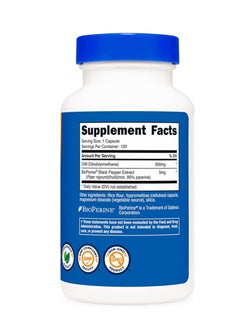 Nutricost DIM Plus BioPerine 300mg, 120 Vegetarian Capsules - Up to 4 Month Supply, Max Strength  - Image 2