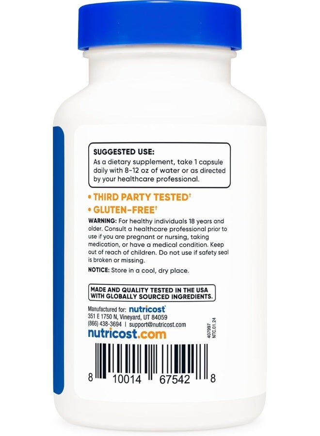 خافت (ديندوليل ميثان) بالإضافة إلى بيوبيرين 300 مجم، 120 كبسولة نباتية - كمية تصل إلى 4 أشهر، مكمل خافت ذو قوة قصوى - Image 4