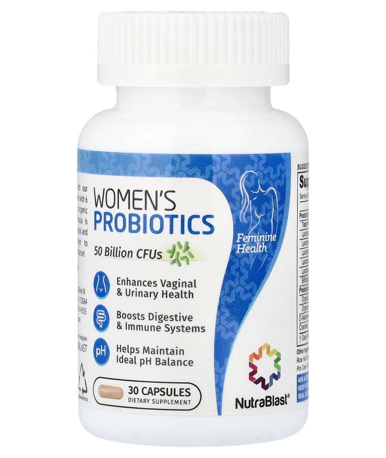 NutraBlast Women's Probiotics 30 Capsules