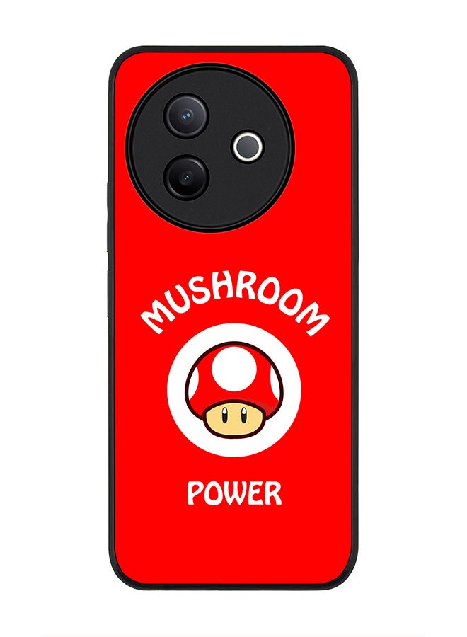 Stylizedd For Vivo Y39 5G / vivo Y300i 5G Case,Slim fit Camera Protection, Shockproof Thin Phone cover  - Mushroom Power - Image 1