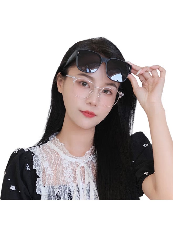 HORIEN Sunglasses For Men, Myopia Correction, Driving And Cycling Protective Goggles, Polarized Sunglasses, Nt003P01 - Image 1