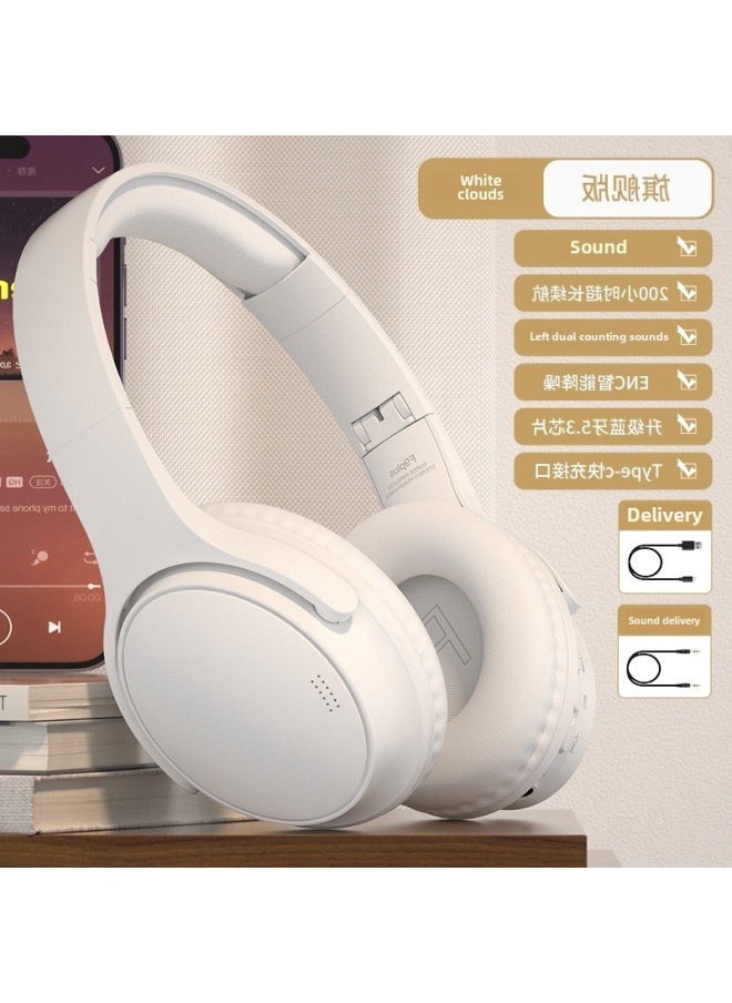Generic - Headset Endurance Sports Headset Game 200 Hours Noise Reduction Long Bluetooth Wireless Mobile Phone Computer-Colour:Qingying Iphone Apple Vivo Xiaomi Xiaomi Glory Oppo Lenovo Oneplus Iqoo Sony - Image 1