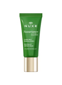 NUXE Nuxe Nuxuriance Ultra Eye & Lip Contour Cream with Hyaluronic Acid and ALFA 3R Technology, Firming, Anti-Aging Treatment, 0.51 fl oz  - Image 1