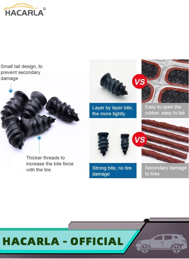 HACARLA - 1 Pc TPMS Reset Tool for GM Tire Pressure Monitor System Programming Training Activation Tool OEC-T5 EL 50448 Vehicle Series 2006-2023 Tire Repair Rubber Nail Set 20Pcs Small and 20Pcs Large - Image 1