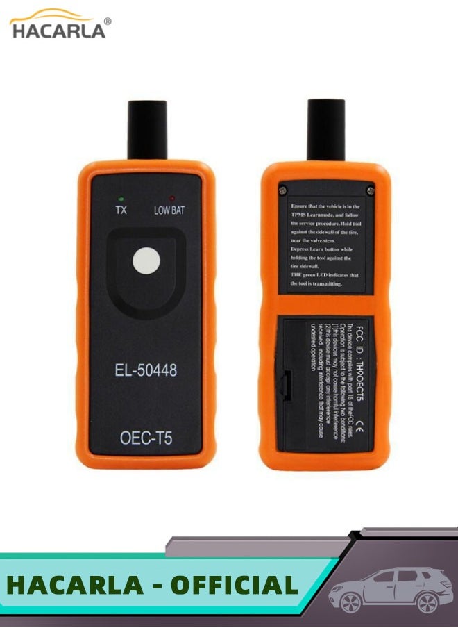 HACARLA - 1 Pc TPMS Reset Tool for GM Tire Pressure Monitor System Programming Training Activation Tool OEC-T5 EL 50448 Vehicle Series 2006-2023 Tire Repair Rubber Nail Set 20Pcs Small and 20Pcs Large - Image 1