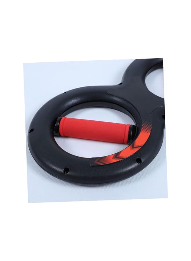 S-TOP （1pcs）Hand Grippers Devices Wrist Strength Trainer Power Workout Arm Muscle Exerciser Chest Expander Power Barbell Wrist Roller Wrist Strength Equipment Arm Rod Exercise Red Sports（15KG force - Red） - Image 4