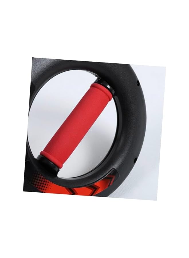 S-TOP （1pcs）Hand Grippers Devices Wrist Strength Trainer Power Workout Arm Muscle Exerciser Chest Expander Power Barbell Wrist Roller Wrist Strength Equipment Arm Rod Exercise Red Sports（15KG force - Red） - Image 2