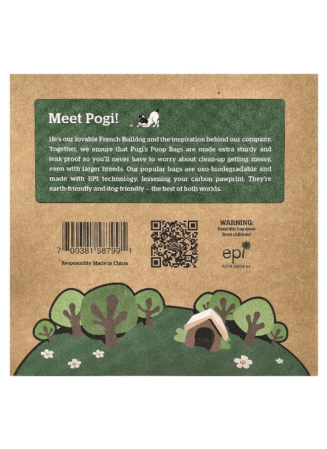 POGI'S PET SUPPLIES Pogi's Pet Supplies, Earth Friendly Poop Bags, Super Duper Pack, Powder Fresh, 50 Rolls, 750 Bags, 2 Dispensers  - Image 2