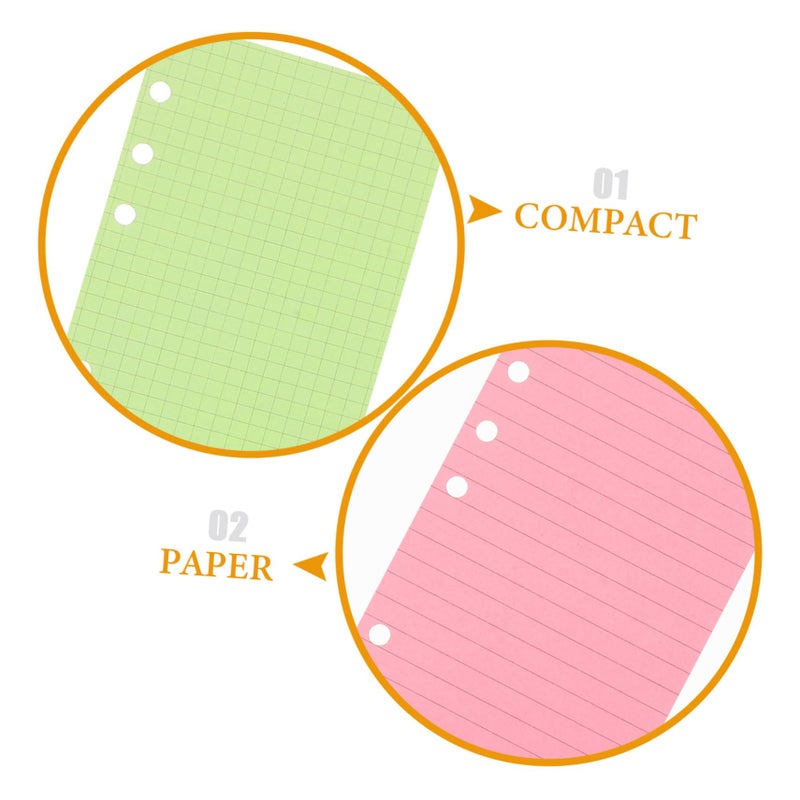 College Ruled and Wide Ruled Loose Leaf Paper Refill Pack of 2 for Binders - Image 4