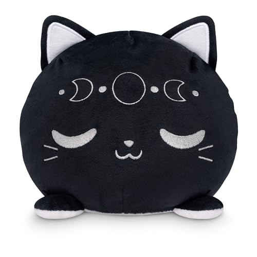 TeeTurtle Reversible 6 Cat Plushie Celestial Sun and Moon Cute Kawaii Soft Stuffed Animal - Image 1