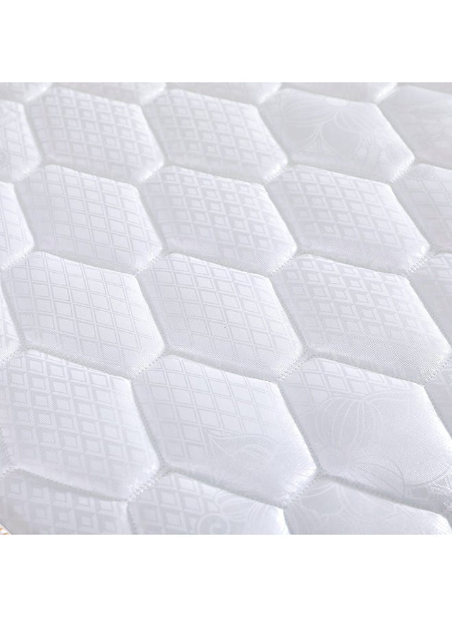 DANUBE HOME Danube Home Prime Bonnel Spring Mattress Medium Firm Feel Queen Bed Mattress Spine Balance For Pressure Relief L200xW150 cm Thickness 22 cm White  - Image 2