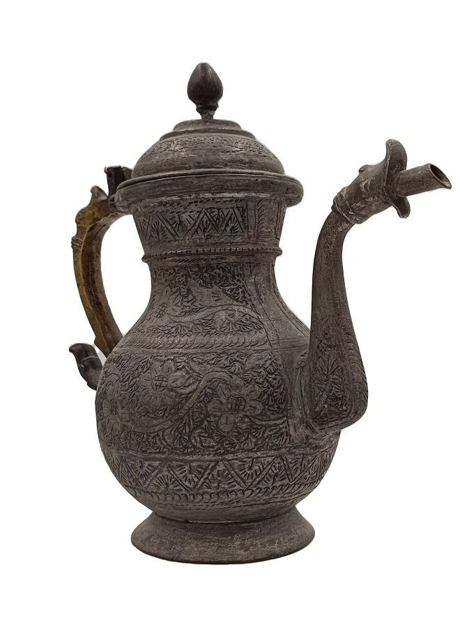 Antique Museum antique silver pot  - Image 3