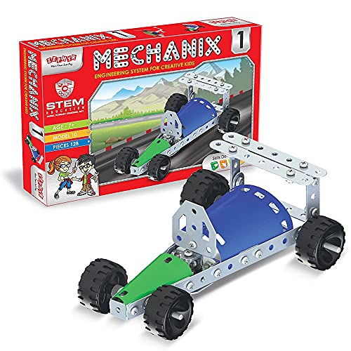 Mechanix-1 STEAM Educational Toy, Building and Construction Set for Boys and Girls Age 7+ Years - Image 1