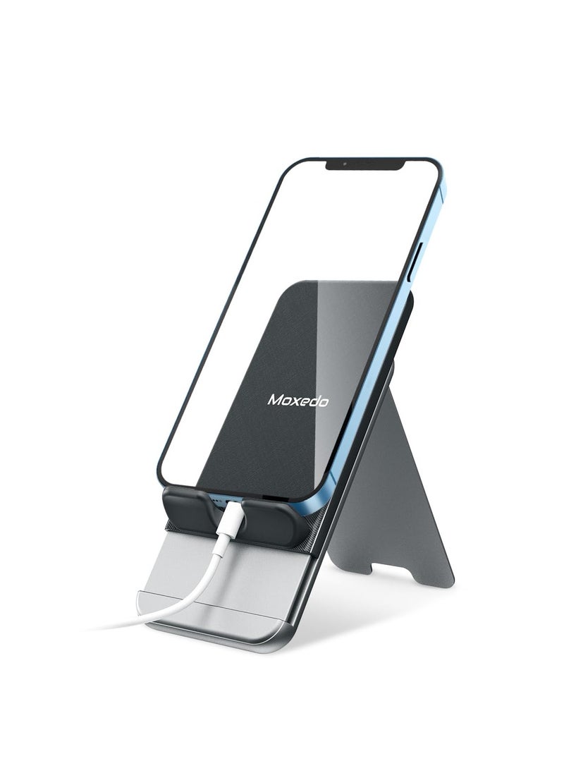 Moxedo - Moxedo Universal Portable Stand with Adjustable Height and Angle Foldable Stand for Travel Compatible with iPhone and Smartphones - Image 1