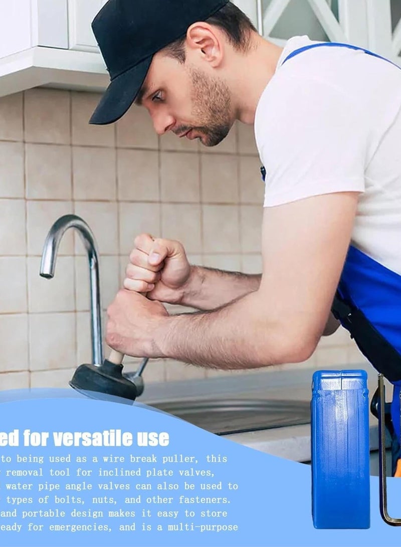 GGOOT Broken Faucet Extractor | Damaged Water Pipe Valves Pulling Tools - Plumbing Hardware, Stripped Thread Screw Extraction Supplies for Home Improvement  - Image 3