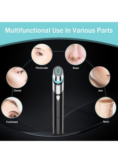 General Water and light pore beauty instrument introduction instrument household facial massage led blue light 5-speed skin care  - Image 2