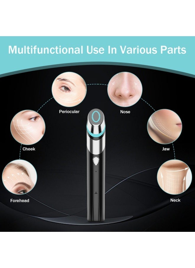 General Water and light pore beauty instrument introduction instrument household facial massage led blue light 5-speed skin care  - Image 2