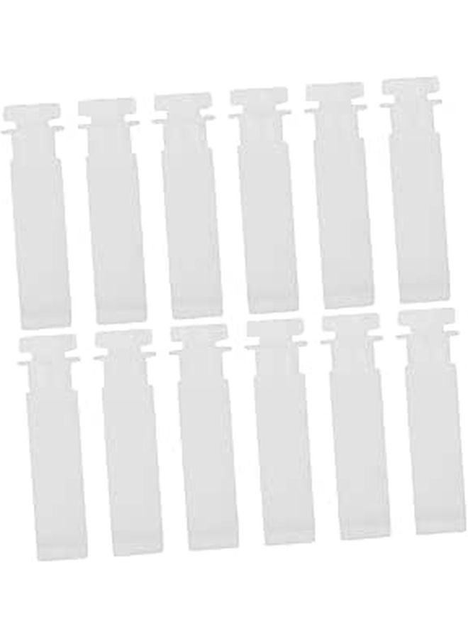 12 Pack Invisible Vertical Blind Repair Stems Vane Savers For Window Maintenance - Image 1