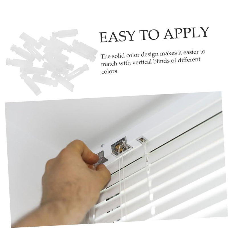 12 Pack Invisible Vertical Blind Repair Stems Vane Savers For Window Maintenance - Image 5