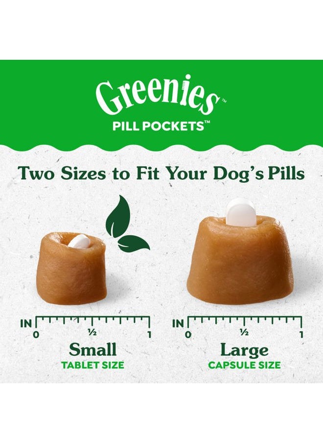 Greenies Pill Pockets Large Size Soft Dog Treats for Capsules, with Real Peanut Butter, Made with Natural Ingredients Plus Minerals & Trace Nutrients, 15.8 oz. (60 Count, Pack of 1)  - Image 3