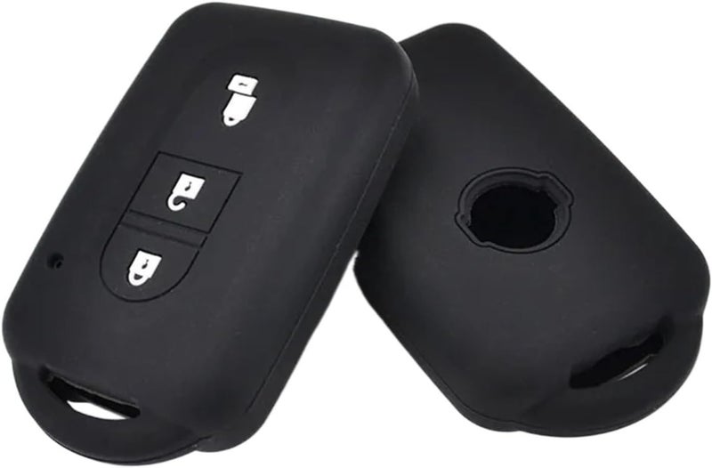 QASULER Silicone Key Case Cover for Nissan - Image 1