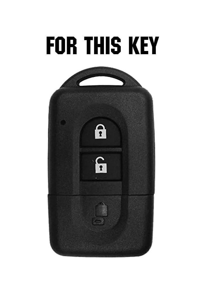 QASULER Silicone Key Case Cover for Nissan - Image 2