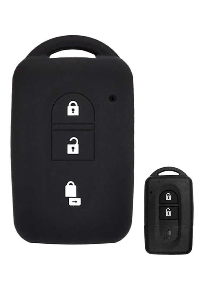 QASULER Silicone Key Case Cover for Nissan - Image 3