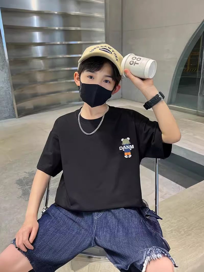 Children'S Clothing Boys' Pure Cotton Short-Sleeved T-Shirt 2026 New Style Kidsren'S Thin Top Boys' Summer T-Shirt Trendy - Image 5