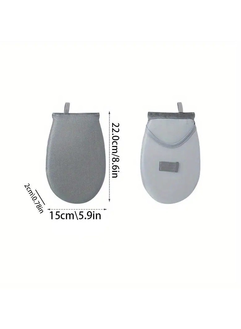 Beauenty Handy Mini Ironing Board,Mini Garment Steamer Ironing Heat Resistant Glove,Waterproof Anti Steam Mitt With Finger Rings For Collars And Ties Home Supplies  - Image 5