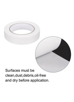 MECCANIXITY Cloth Bookbinding Repair Tape Roll 1 Inch X 49 Yards 5.3 Mil White  - Image 4