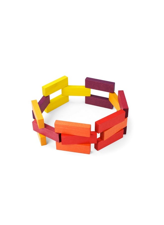 PLAYABLE ART PLAYABLE ART Coaster Cube - a Fun and Functional Work of Art, Sun  - Image 4