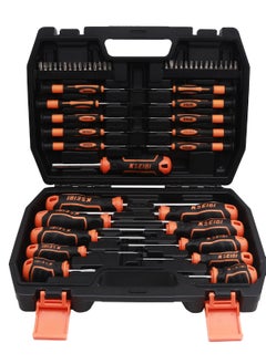 KSEIBI Screwdriver and Bit Set 52-Pc, Chrome Vanadium, For General Household Repairs, Various Maintenance, Repair, Assembly, and DIY Tasks Across Multiple Industries and Applications.  - Image 1