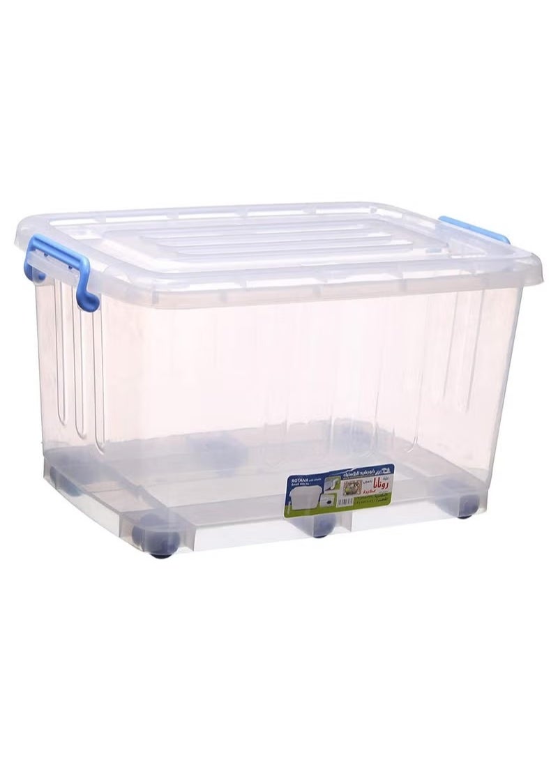 Rotana Large Plastic Box with Wheels - Image 2