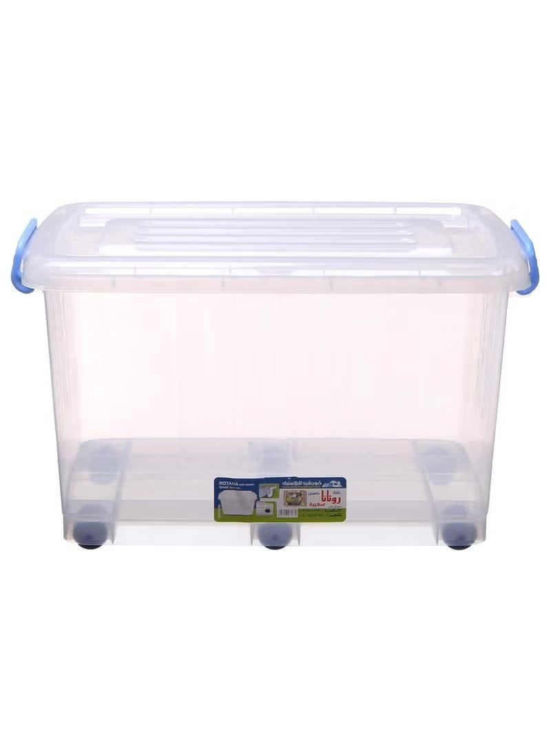 Rotana Large Plastic Box with Wheels - Image 3