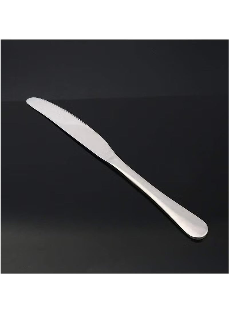 هويتك 6 پیس سٹینلیس سٹیل ڈنر نائف سیٹ – 20.4 سینٹی میٹر، پائیدار اور خوبصورت ڈیزائن - Image 5