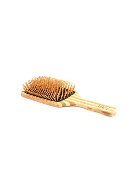 ; الفرشاة الخضراء ; دبوس الخيزران + فرشاة شعر بمقبض الخيزران ; مجداف كبير