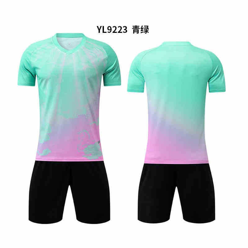 Football Uniform Suit Men'S Game Training Team Uniform Printing Adult Children'S Summer Sports Short-Sleeved Football Jersey - Image 1