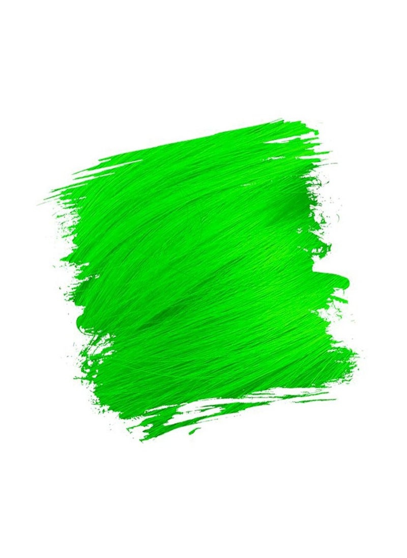 Crazy Color Neon Hair Color Green Toxic 100ml  - Image 2