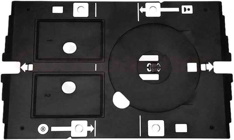 PVC ID CD Card Tray Compatible with L8050 L18050 L8180 L8058 L18058 Printers - Image 1