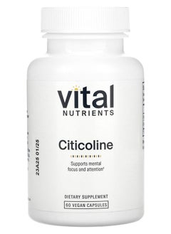 Vital Nutrients Citicoline 60 Vegan Capsules 