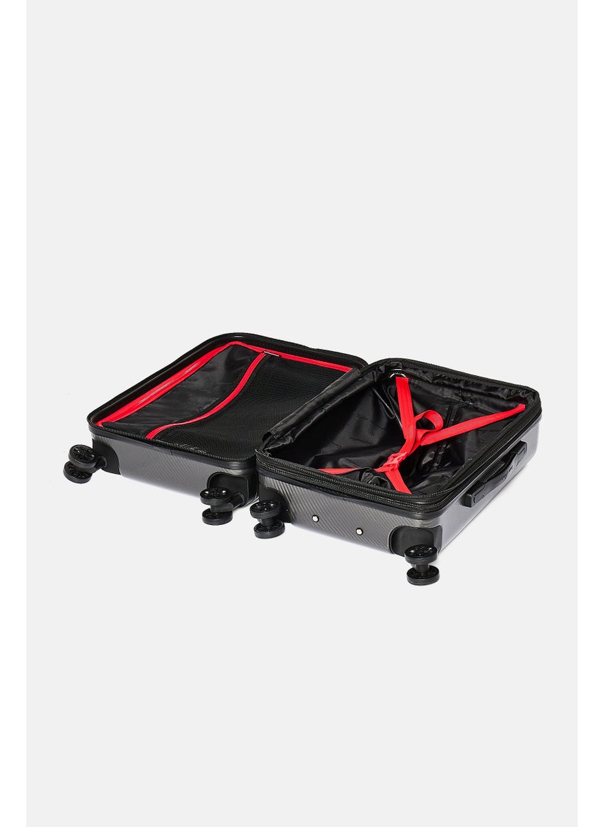Tonino Lamborghini 21, 1 Inch Expandable Hardshell Brand Logo Cabin Spinner Luggage, Black  - Image 5