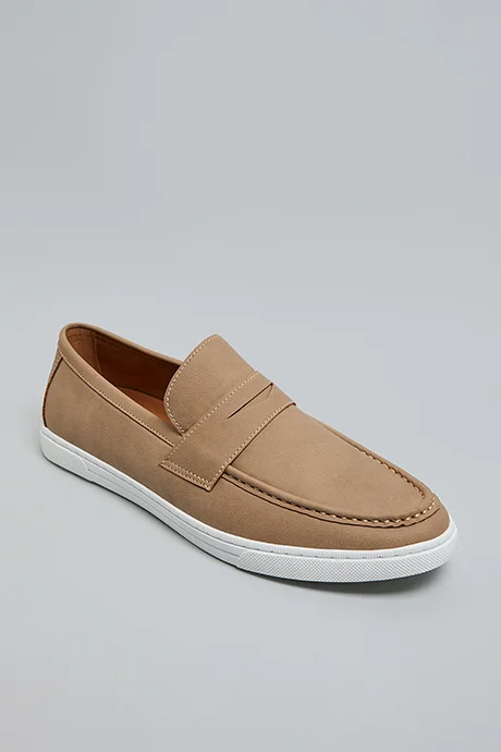 R&B Textured Loafers