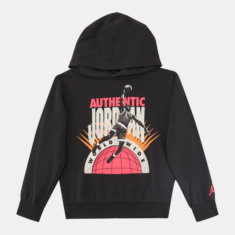 جوردن طقم هودي وبنطلون رياضي للأطفال