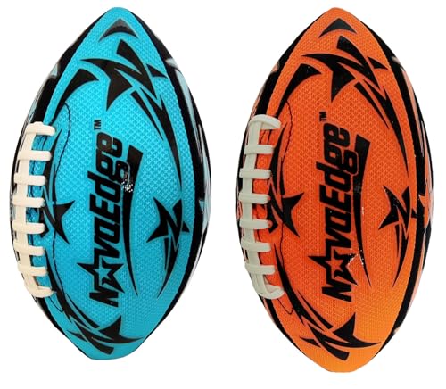 NovaEdge Hydro Water Football 2 Pack 925in Waterproof Pool Football with Double Laces Lightweight Grip Ball for Kids Teens Adults Great for Beach Lake Outdoor Games - Image 5