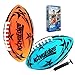 NovaEdge Hydro Water Football 2 Pack 925in Waterproof Pool Football with Double Laces Lightweight Grip Ball for Kids Teens Adults Great for Beach Lake Outdoor Games - Image 2