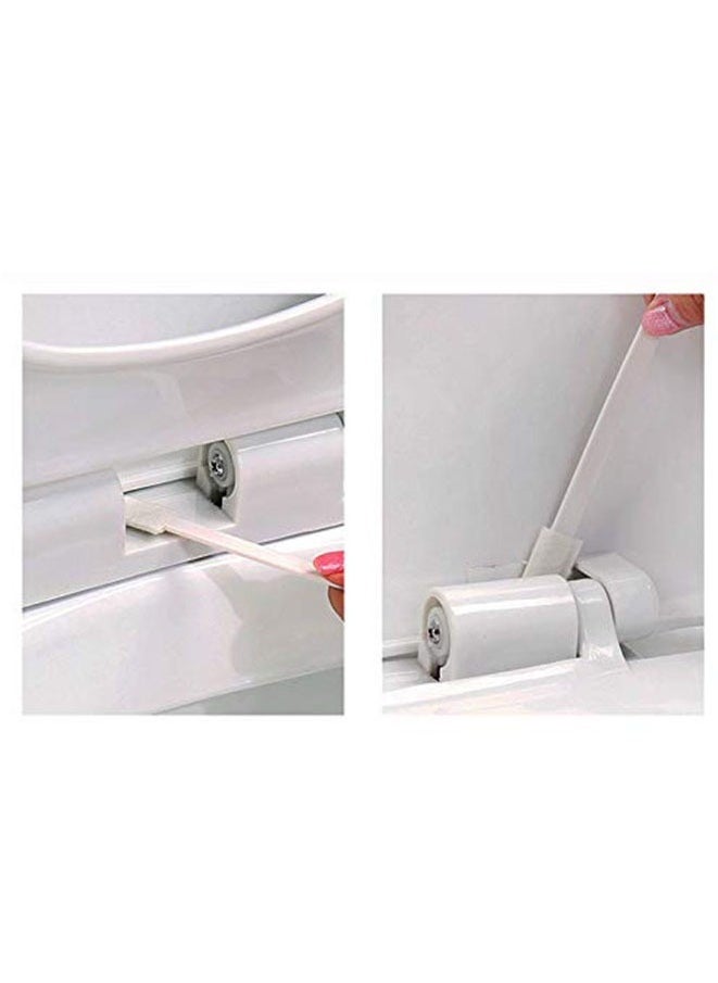 Muyixin - Hole Brush Tiny Window Door Track Groove Gap Cleaning Brush,Bottle Caps Brush,Keyboard Scrub Brush with Thin Handles for Small Hole Corner Spaces - Image 1