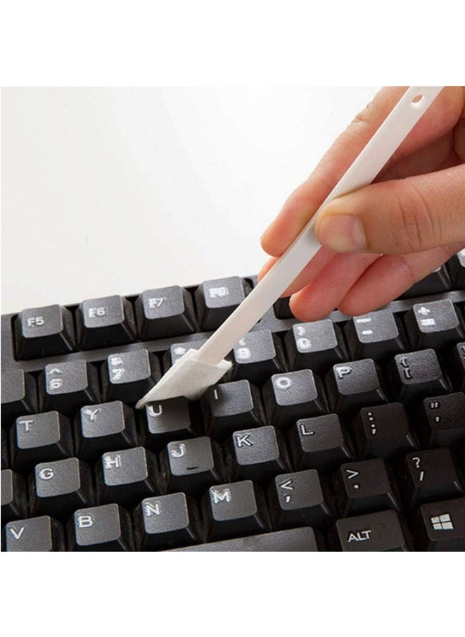 Muyixin - Hole Brush Tiny Window Door Track Groove Gap Cleaning Brush,Bottle Caps Brush,Keyboard Scrub Brush with Thin Handles for Small Hole Corner Spaces - Image 1