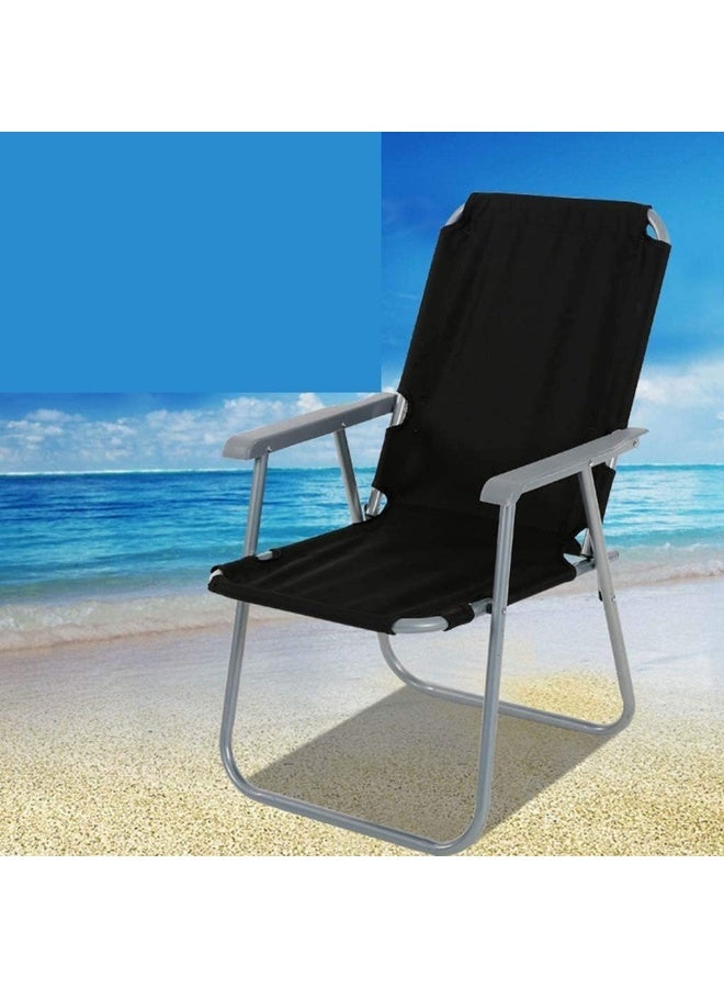 GO2CAMPS Foldable Camping Chair with Hand Rest, Heavy Quality  | Outdoor Chair as Fishing Chair or Festival Picnic Chair and Beach Chair | Lightweight and Durable for Outdoor Activities - Image 2