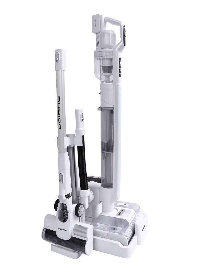 Polaris Polaris PVCW 8090 AS Cordless Wet & Dry Vacuum | 7-in-1 | 500W, 170 aW | Up to 60 min | Dual Tanks 0.65L/0.6L + 0.2L Dust Bin | Self-Cleaning Floor Stand | Walk-By-Itself Brush | LED Display - Image 2